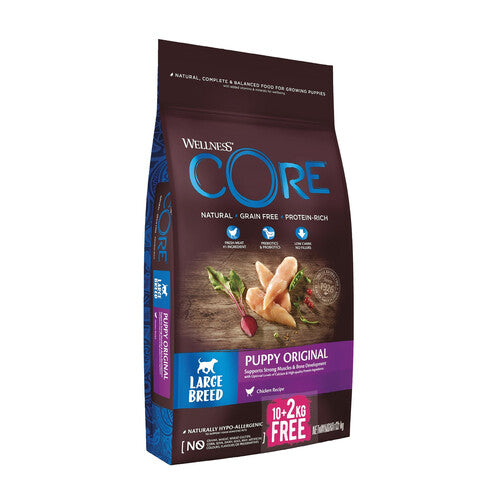 wellness-core-large-breed-puppy-chicken-and-turkey-grain-free-dry-dog-food-10kg-2kg-free