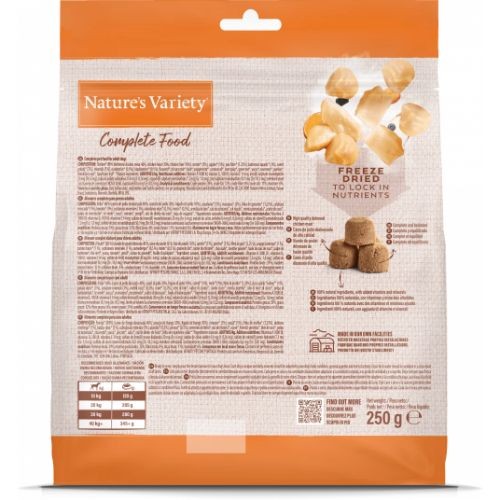 Nature's Variety Complete Freeze Dried Chicken Dog Food 250g