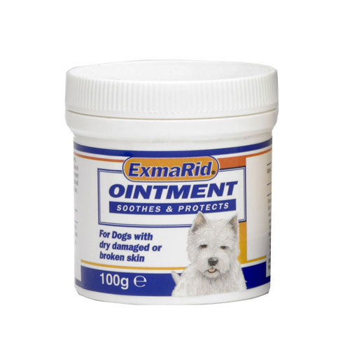 Exmarid Ointment for Dogs with Dry or Broken Skin 100g Bob