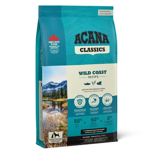 Acana All Breeds & Life Stage Classics Wild Coast Dry Dog Food 9.7kg