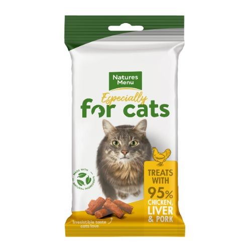Natures Menu Cat Treat with Chicken and Liver 60g Natures Menu