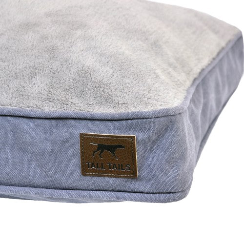 Tall Tails Cushion Dog Bed Charcoal Large