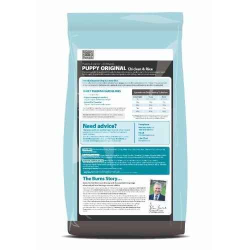 Burns Original with Chicken Puppy Food 2kg Burns Pets & Friends