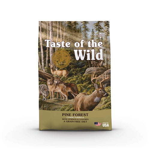 Taste of the Wild Pine Forest Grain Free All Breeds & Life Stage Dog Food 2kg