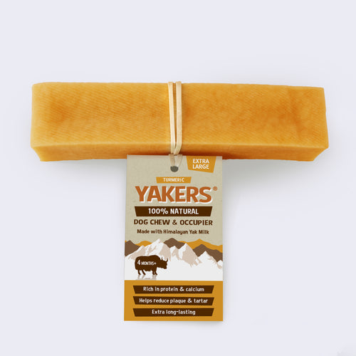 YAKERS Turmeric Dog Chew X- Large
