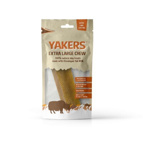 Yakers X Large Pre Pack Himalayan Dog Chews 1pk YAKERS Pets Friends
