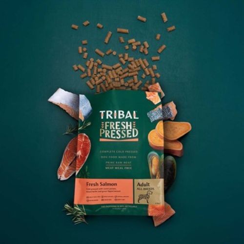 Tribal dog food pack for dogs with healthy ingredients