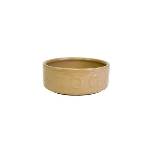 Mason Cash Original Cane Lettered Ceramic Dog Bowl 10 Inch