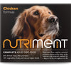 Nutriment Chicken Formula RAW Frozen Adult Dog Food Tub 500g