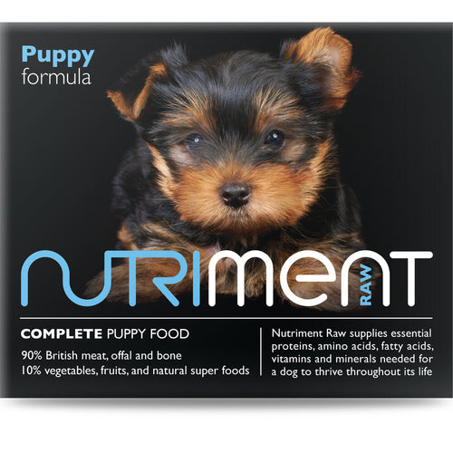 Nutriment Puppy Formula RAW Frozen Puppy Food Stick 500g