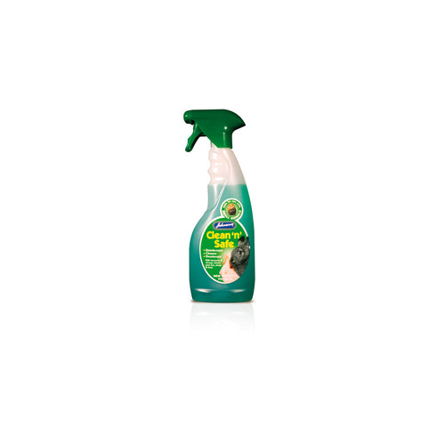 Johnsons Clean and Safe Cleaning Spray for Small Animals 500ml Johnsons Pets & Friends