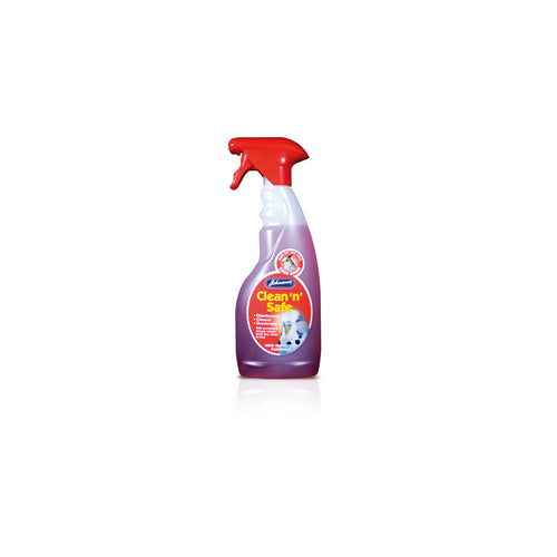 Johnsons Clean and Safe Cleaning Spray for Caged Birds 500ml Johnsons Pets & Friends