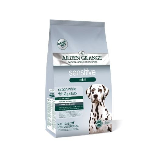 Arden Grange Adult Sensitive Dry Dog Food 2kg