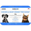 Durham Animal Feeds Free Range Chicken & Heart Dinner 500g