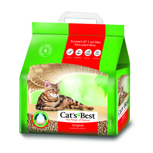 Cats Best OkoPlus Wood Clumping Cat Litter 4.3kg