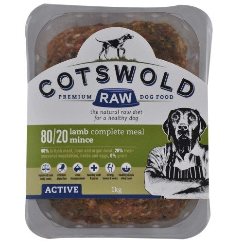 Cotswolds Adult Working Lamb Mince Active 1kg