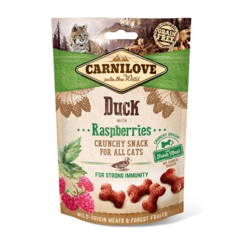 Carnilove Duck with Raspberries Cat Treat - 50g
