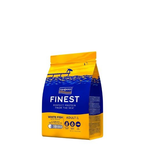 Fish4Dogs Finest Adult White Fish Large Kibble 1.5kg