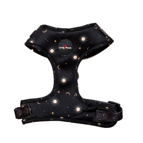 Long Paws Funk the Dog Harness Night Sky Print Small