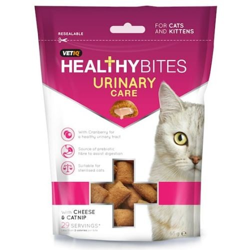 VetIQ Healthy Bites Urinary Care Cat Treats 65g