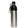 Long Paws Stainless Steel Lick 'n Flow Dog Water Bottle Silver 750ml