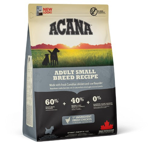 Acana Heritage Grain Free Adult Dry Dog Food for Small Breeds 2kg