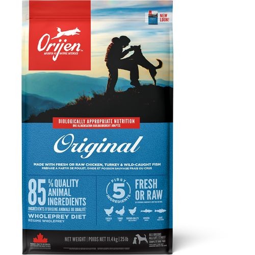 Orijen Original Dry Dog Food Grain Free All Breeds & Life Stages 11.4kg