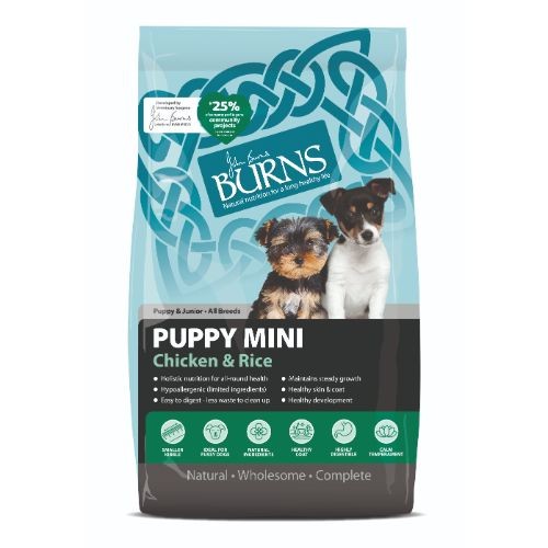 Burns Mini with Chicken Puppy Food 6kg