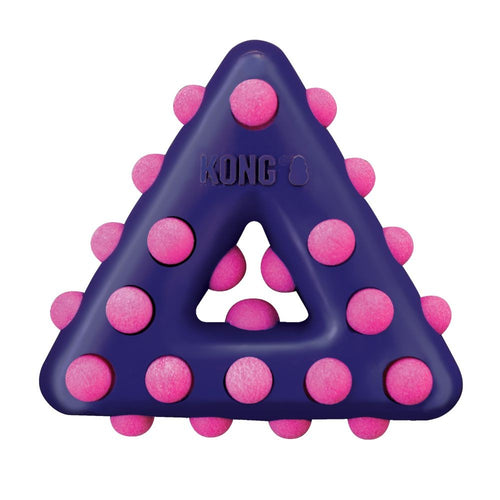 KONG Dotz Triangle Large Dog Toy