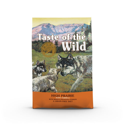 Taste of the Wild High Prairie Grain Free Dry Puppy Food 12.2kg