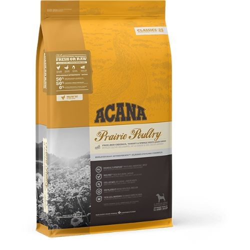 Acana All Breeds & Life Stage Classics Prairie Poultry Dry Dog Food 11.4kg