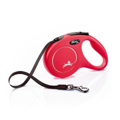 Flexi Classic Red 5m Small Retractable Dog Lead